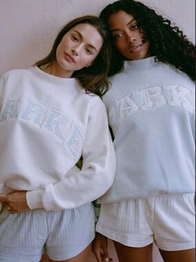 PARKE Bridal Collection Varsity Mockneck Pale Blue Size L / XL
